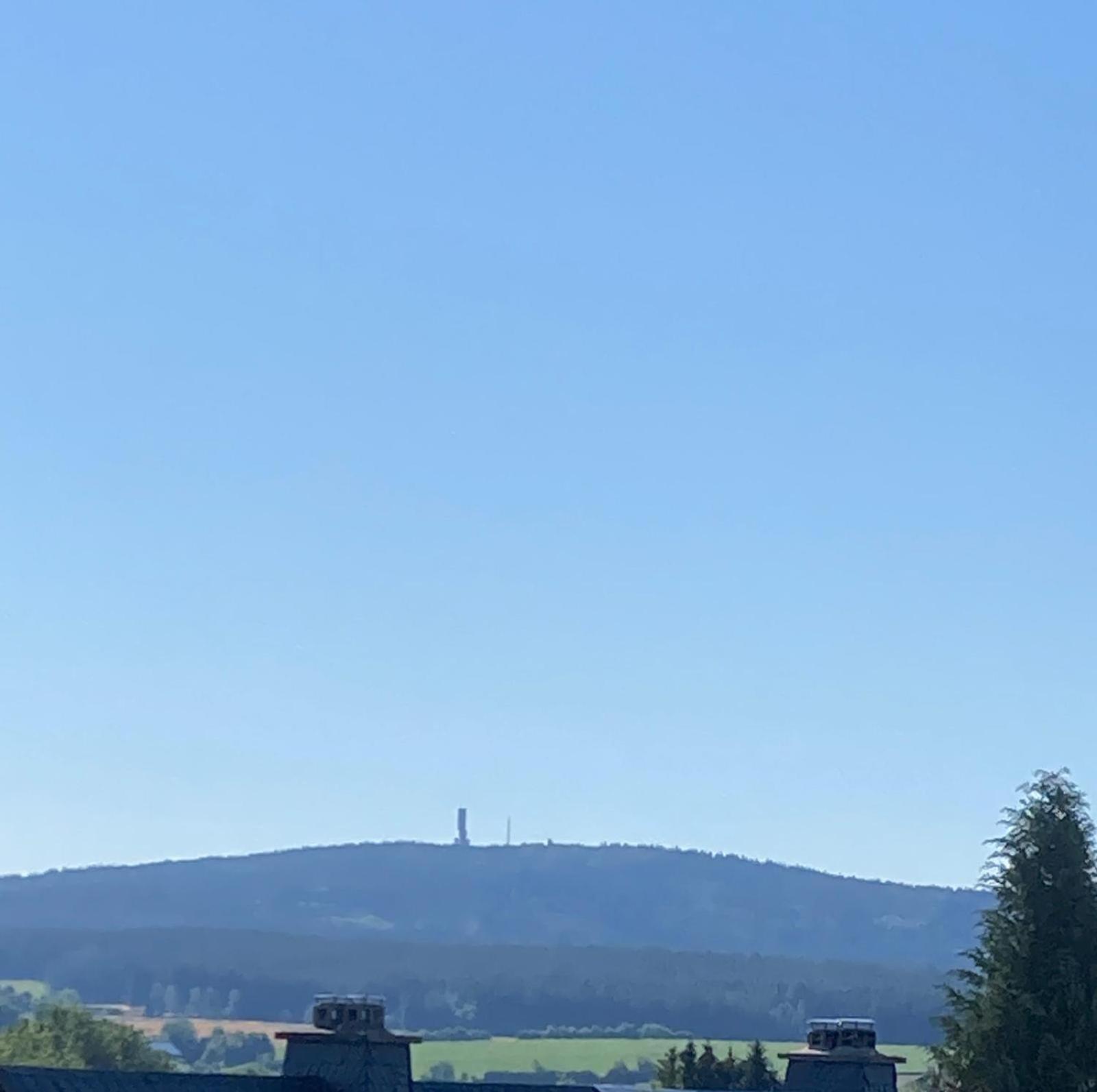 Apartment Kornbergblick Schwarzenbach an der Saale Eksteriør billede