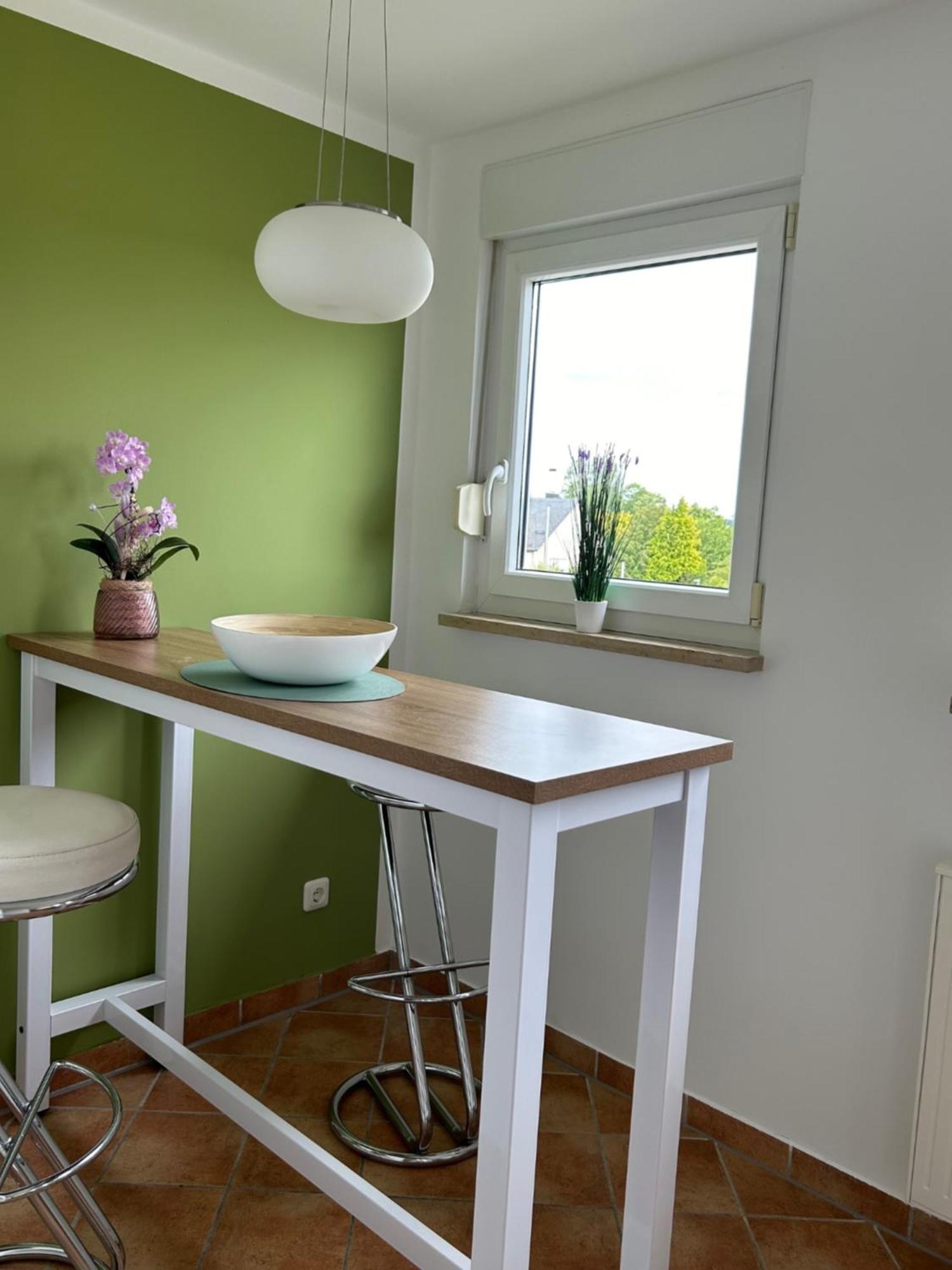 Apartment Kornbergblick Schwarzenbach an der Saale Eksteriør billede