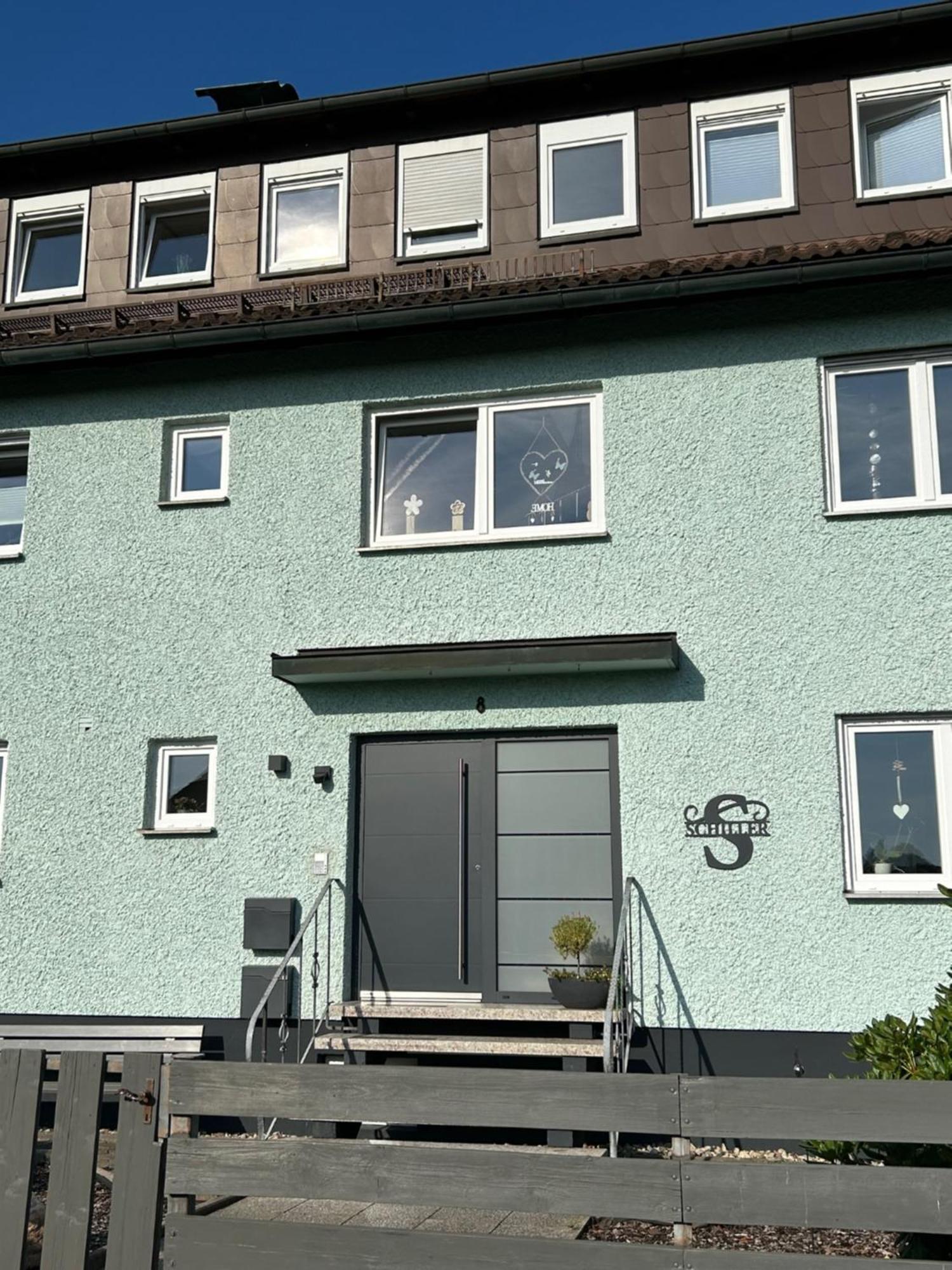 Apartment Kornbergblick Schwarzenbach an der Saale Eksteriør billede